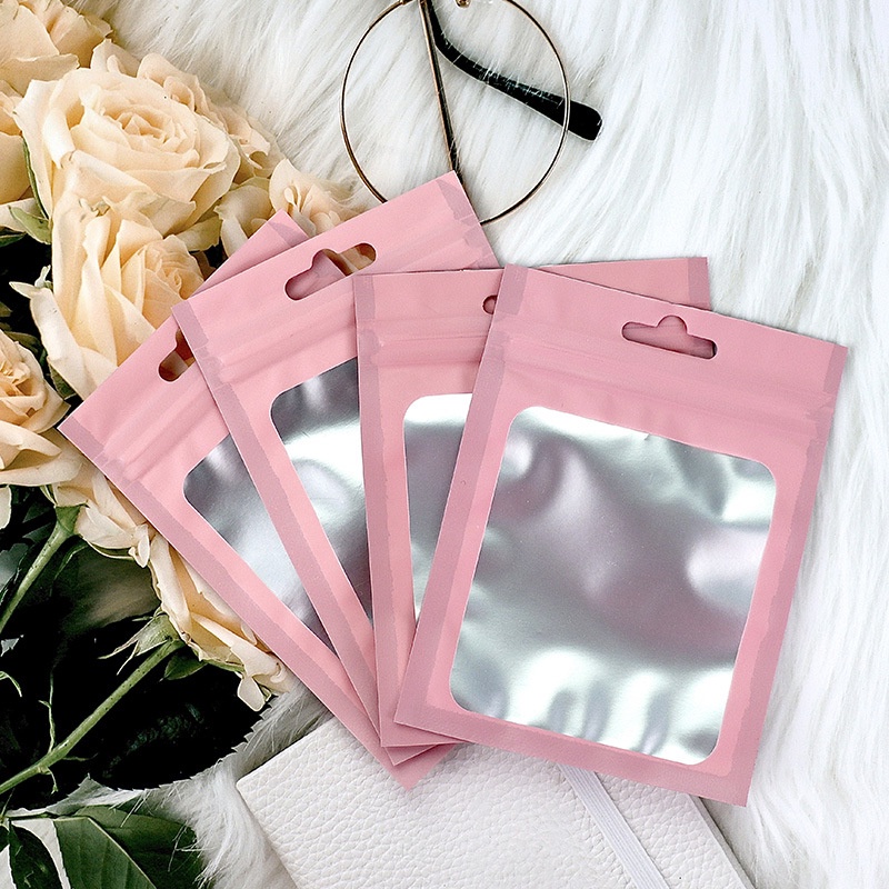 1 Túi Niêm Phong Tự Đóng Gói Màu macaron Ngọc Trai Phù Hợp Để Bảo Vệ Và Đóng Gói