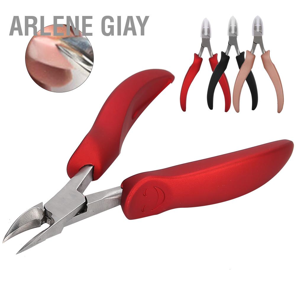 Arlene Giay Máy cắt móng chân bằng thép không gỉ Loại bỏ da chết Kềm