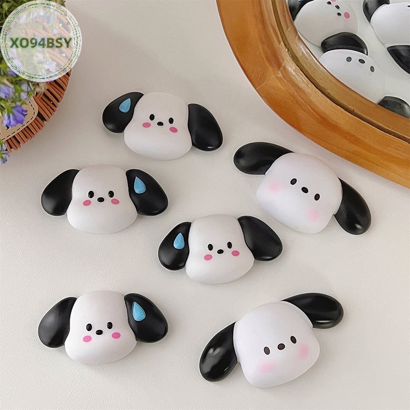 Xo94bsy Miếng Dán Silicon Hình Chú Chó Hoạt Họa 3d Dễ Thương Trang Trí Điện Thoại / Cốc Nước / Máy Tính diy Thích Hợp Làm Quà Tặng Đồ Chơi vn