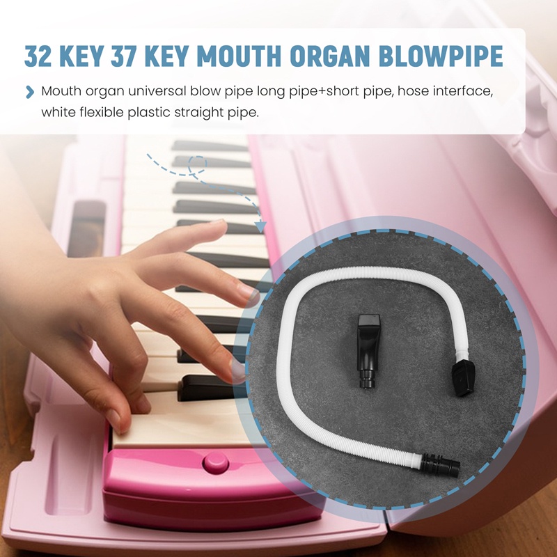 Miệng Kèn Piano Linh Hoạt Cho 32 / 37 key melodica