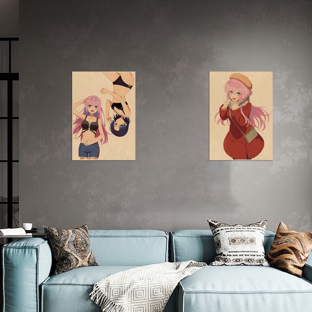 Poster Giấy kraft In Hình Shikimori 'S not just a cutie vintage Nhật Bản Tình Yêu Nổi Tiếng Dành Cho Nam Nữ