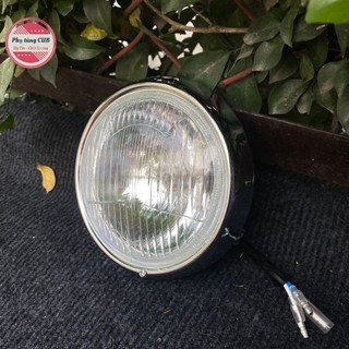Đèn pha cub 78-79-én hàng Thái ( mặt bằng kính )