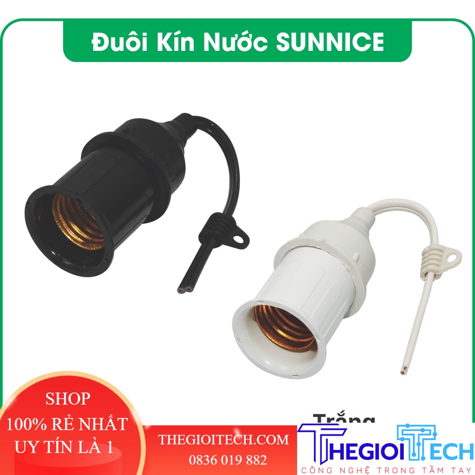 ĐUI ĐÈN KÍN NƯỚC ĐEN SUNNICE