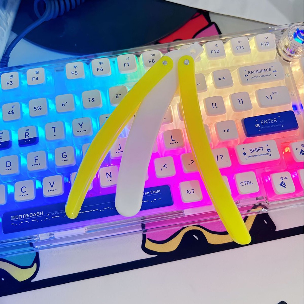 Đồ Chơi Thẻ Nhấn Giảm Căng Thẳng Hình Bướm Chuối 3d mini Bằng Nhựa