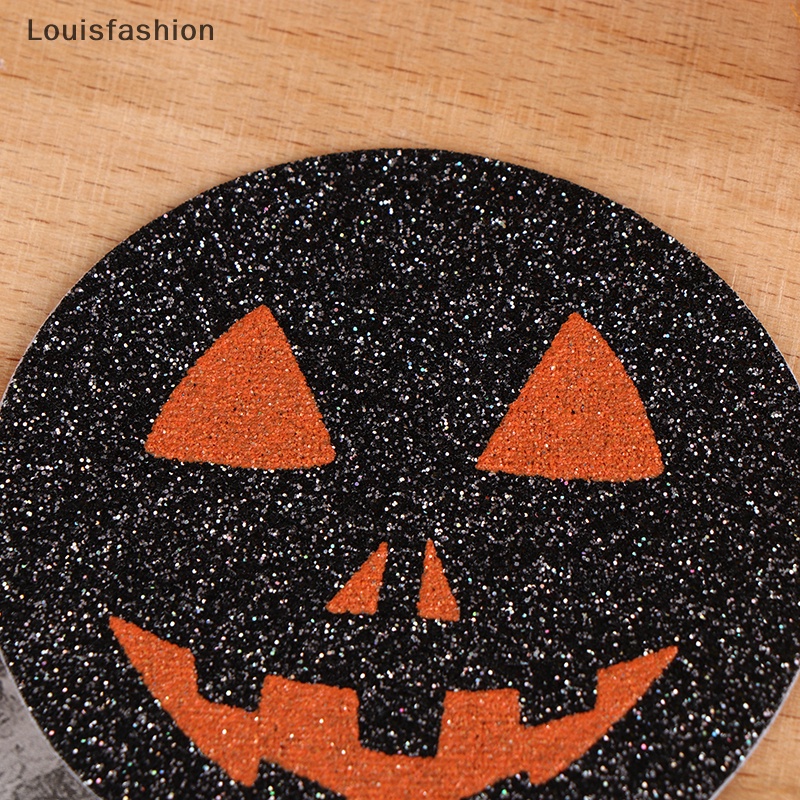 Louis Thời Trang 2 Cặp Miếng Dán Ngực Hình Nhện / Dơi / Bí Ngô Màu Đen Dùng Một Lần