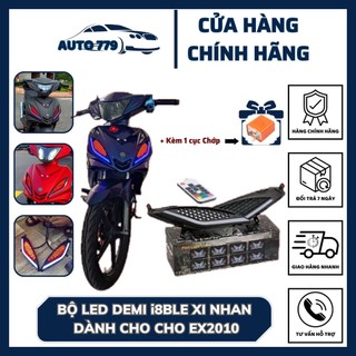Đèn led demi xinhan spark 135i/ exciter 2010 điều chỉnh màu bằng điều khiển từ xa remote