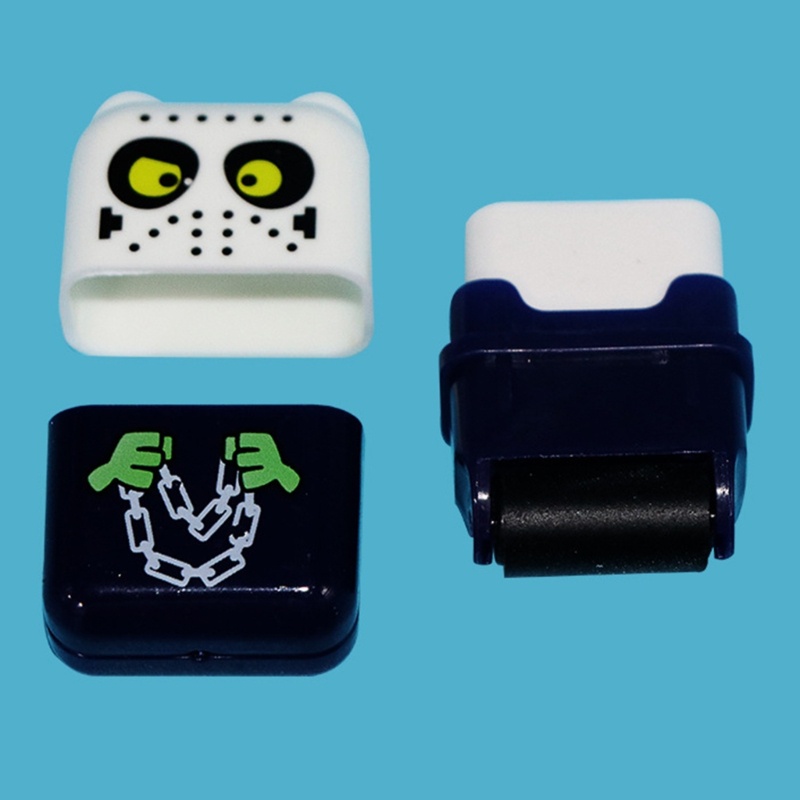 Musc Set 6 Cục Tẩy Kèm Hộp Đựng Hình Hoạt Hình halloween Cho Tiệc favo