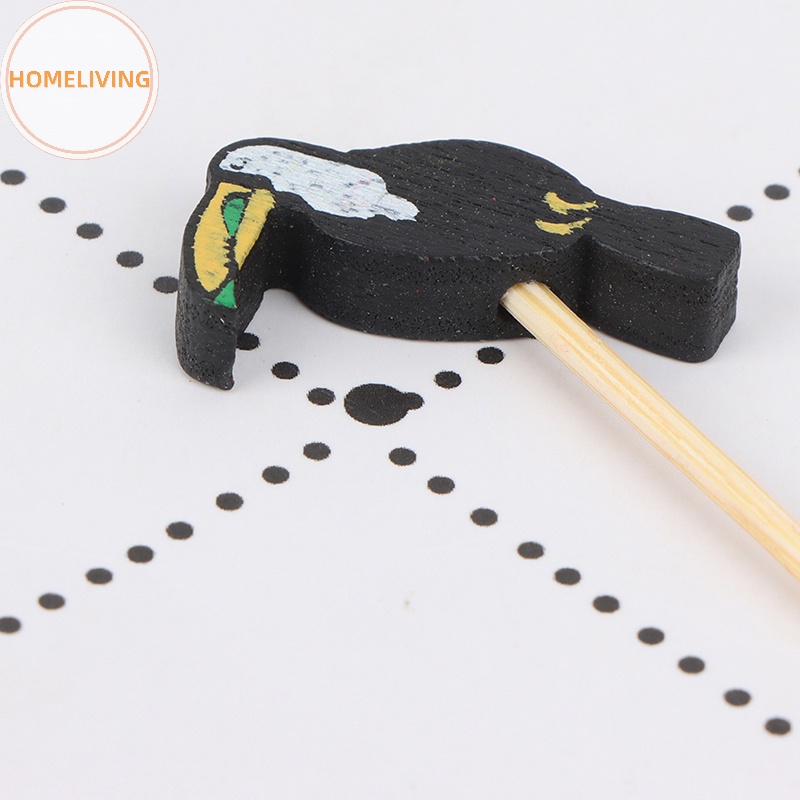 Set 100 Nĩa Tre Ăn Trái Cây Hình Lá Xương Rồng Dễ Thương