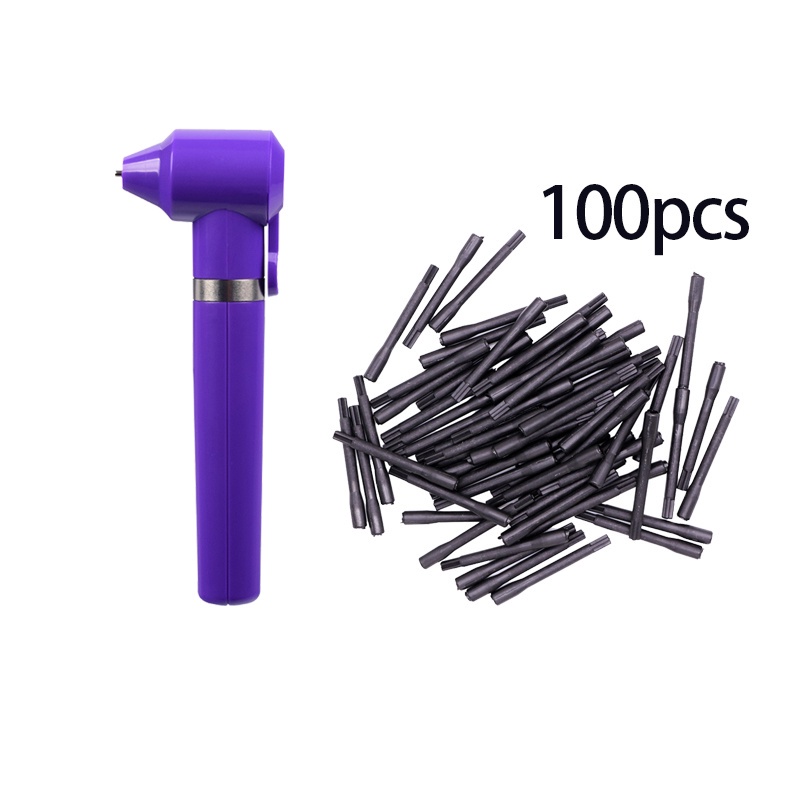 Máy Xay Mực Xăm Hình Cơ Thể Kèm 100 Que Xăm Nghệ Thuật