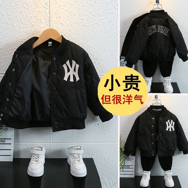 Áo Khoác Thiết Kế Mới Dày Dặn Thời Trang Mùa Thu Đông Dành Cho Bé Trai