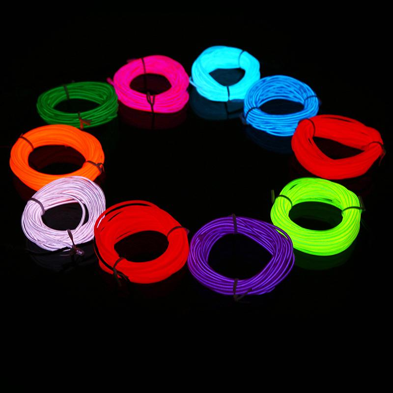 Dây Đèn led neon 1m / 2m / 3m / 5m Trang Trí Đa Năng Tiện Dụng
