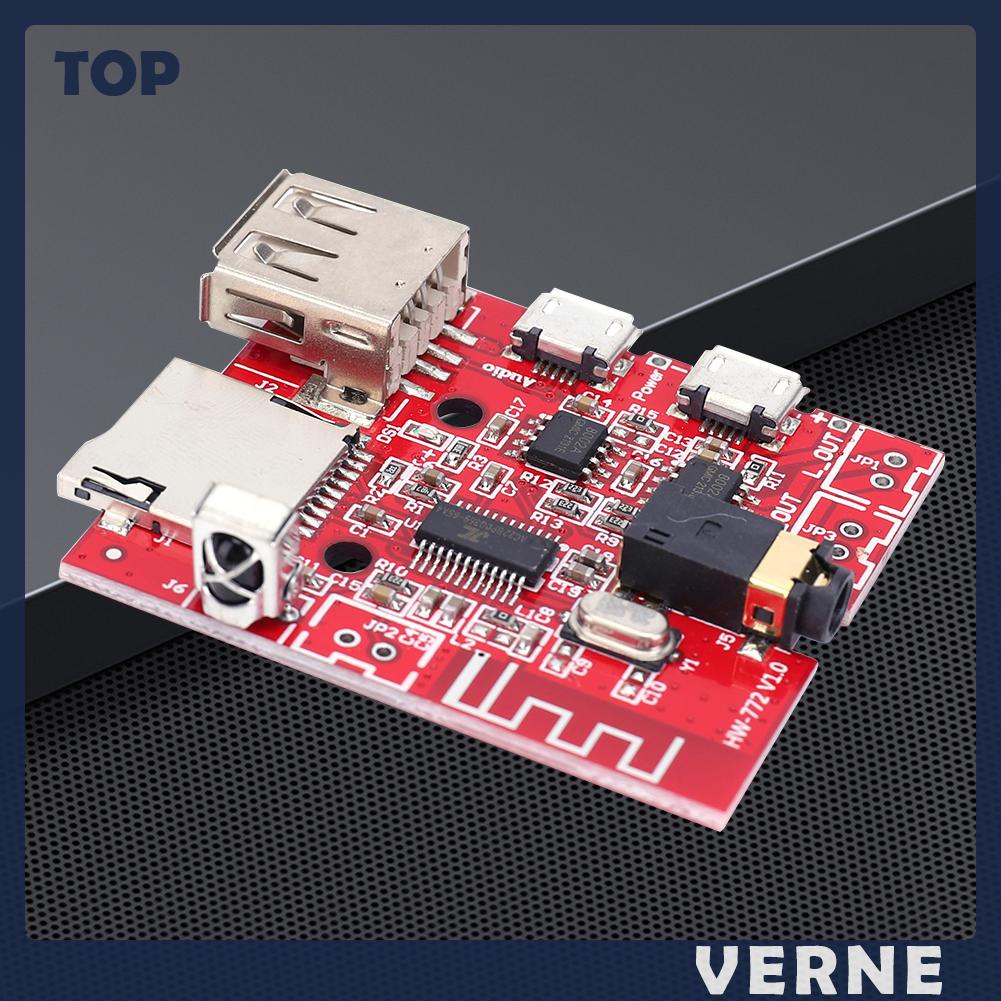 Bảng Mạch Khuếch Đại Âm Thanh 3w bluetooth 4.1 mp3 Cho Xe Hơi