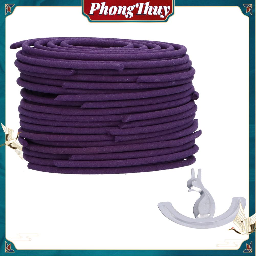 Nhang khoanh Ngải cứu 32 vòng - Nhang vòng hương Ngãi Cứu cho phòng nghỉ Nhà vệ sinh Phòng ngủ thơm trong nhà