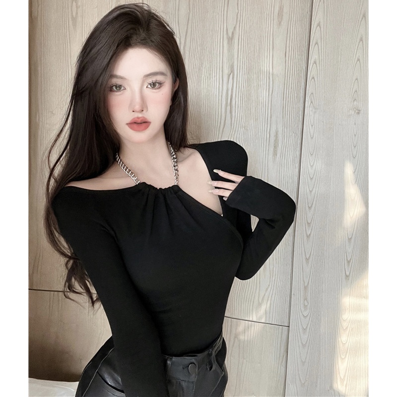 Áo Nữ Tay Dài Hở Vai Thời Trang Quyến Rũ