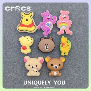 Sticker dép crocs bear jibbitz crocs charm dép crocs stiker dép cross charm crocs sticker gắn dép cross