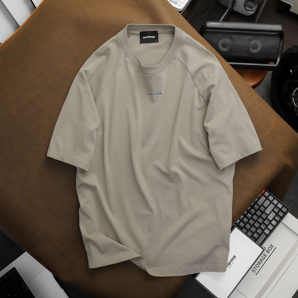 Áo Thun Ngắn Nam Vivu Chất Cotton Dày Dặn Form Over FAPAS