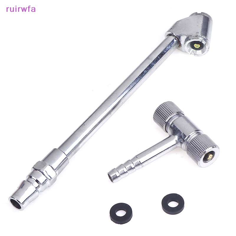 Ruirwfa Ống Bơm Hơi Xe Đạp / Xe Máy / Xe Hơi Đầu Nối Cứng Công Cụ Bơm Hơi Có Vòi s Mới