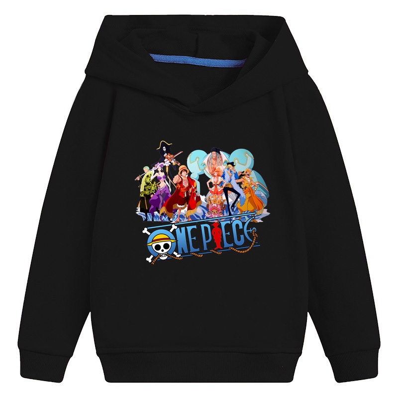 HOT Áo Hoodie In Hình luffy one piece 2023 Cho Bé Thời Trang
