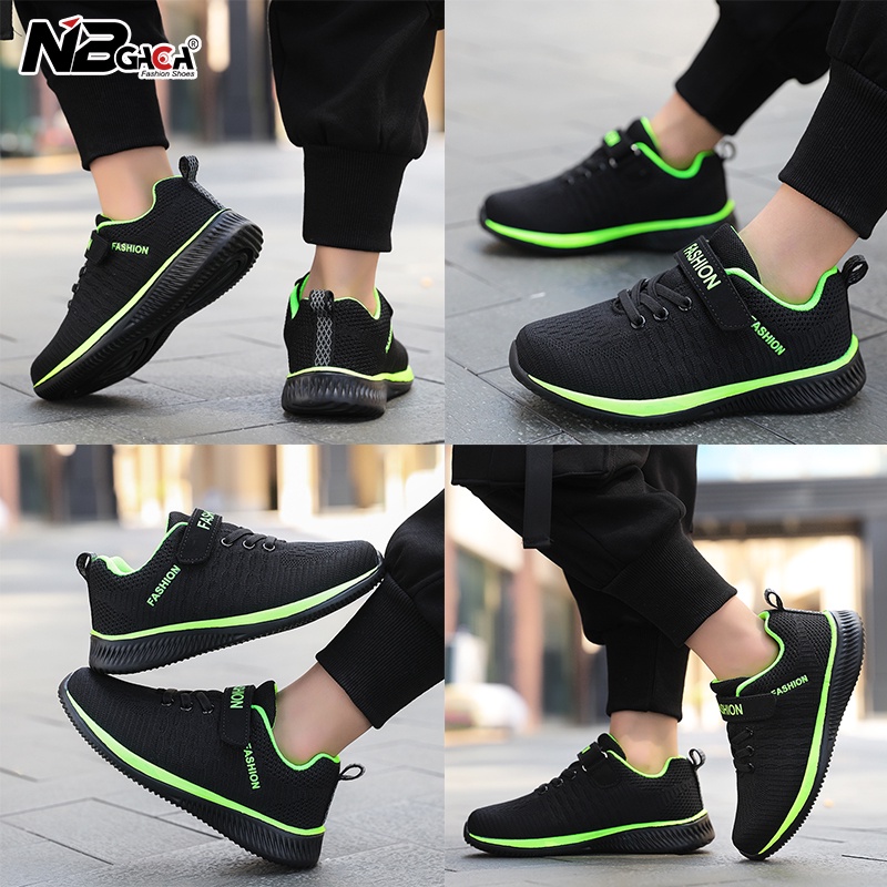 Giày Thể Thao Nhẹ Phối Lưới Thoải Mái Chống Trượt Cho Bé size 28-39