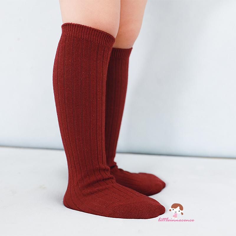Tất Dệt Kim Dài Thời Trang Cho Bé Trai Và Bé Gái