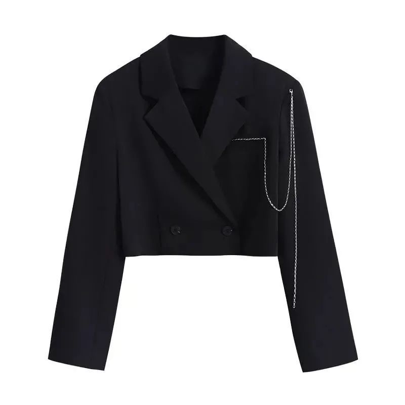 Áo Khoác blazer Nữ Tay Dài Màu Sắc Thanh Lịch