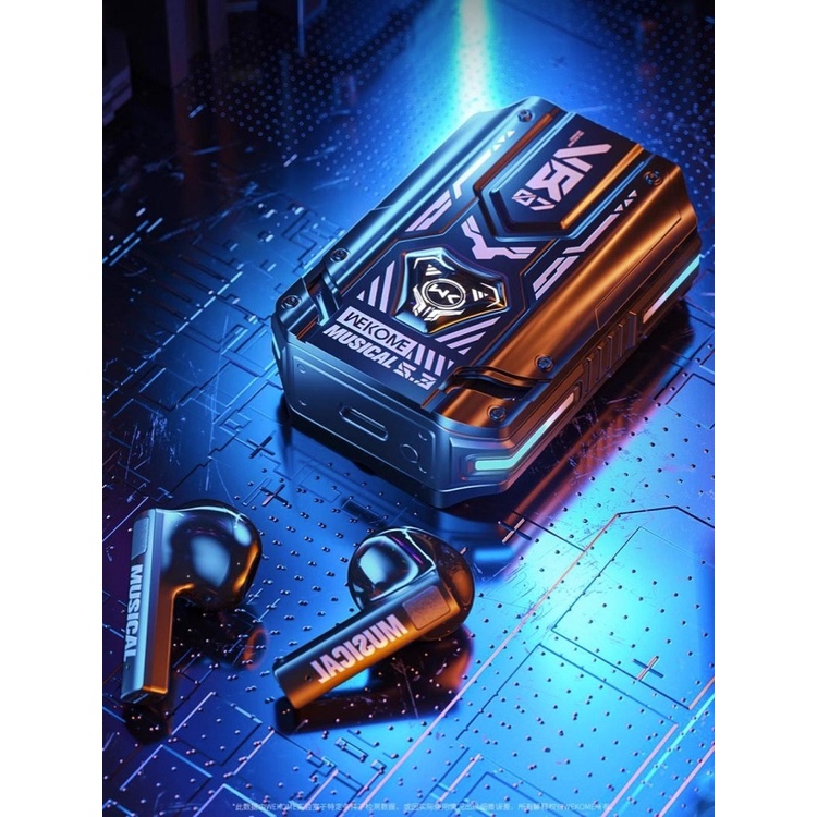 Wekome Tai Nghe Nhét Tai bluetooth Không Dây tws Sáng Tạo Sử Dụng Pin Lâu Dài