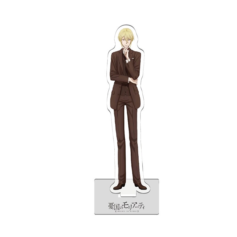 Mô hình Standee Nhà Ái Quốc Moriarty Anime Moriarty The Patriot William James Moriarty Sherlock Holmes phụ kiện cute