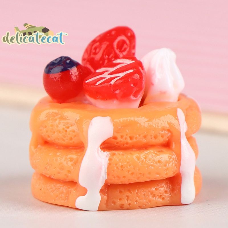 Set 5 Bánh Kem mini Trang Trí Nhà Búp Bê