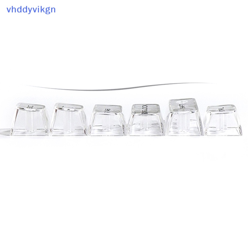 Vhdd Bộ Bàn Phím Cơ 132 Phím diy Màu Trắng Trong Suốt