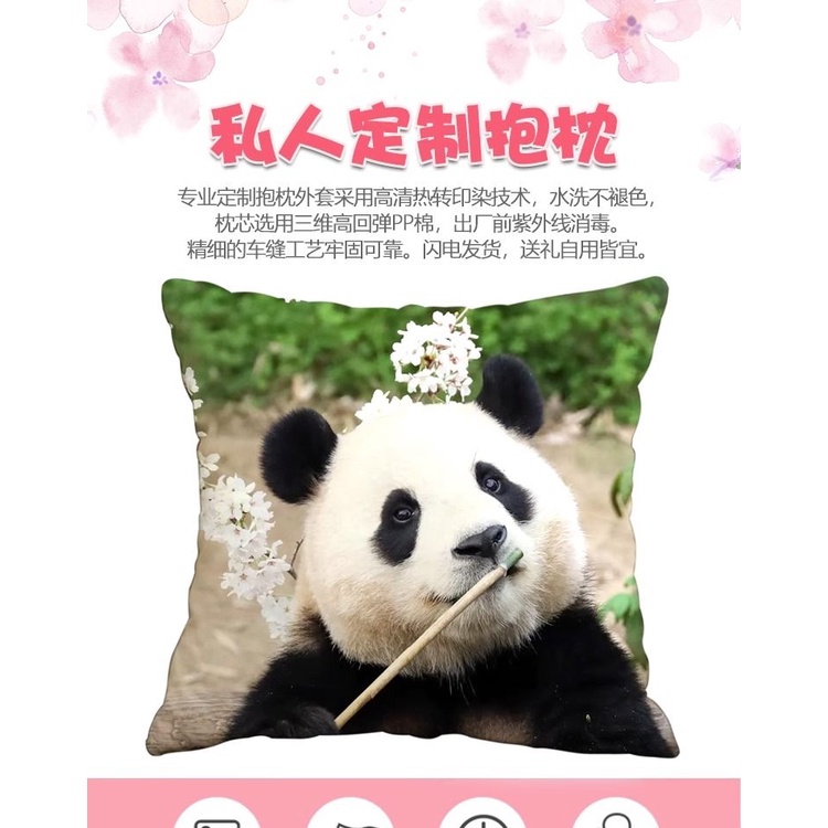 Gấu Trúc Lớn fubao qizai huahua meng lan run Zefeiyun Làm Quà Tặng