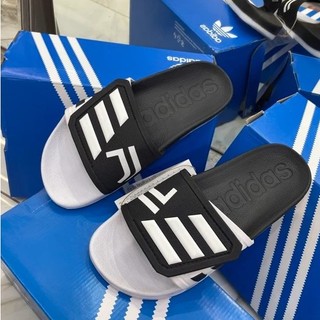 Dép adidas tnd - màu đen quai trắng