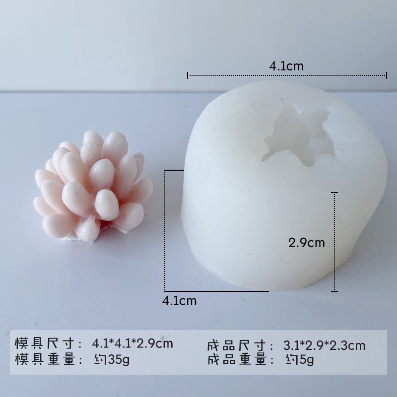 Khuôn silicone Làm Nến Thơm handmade Sáng Tạo