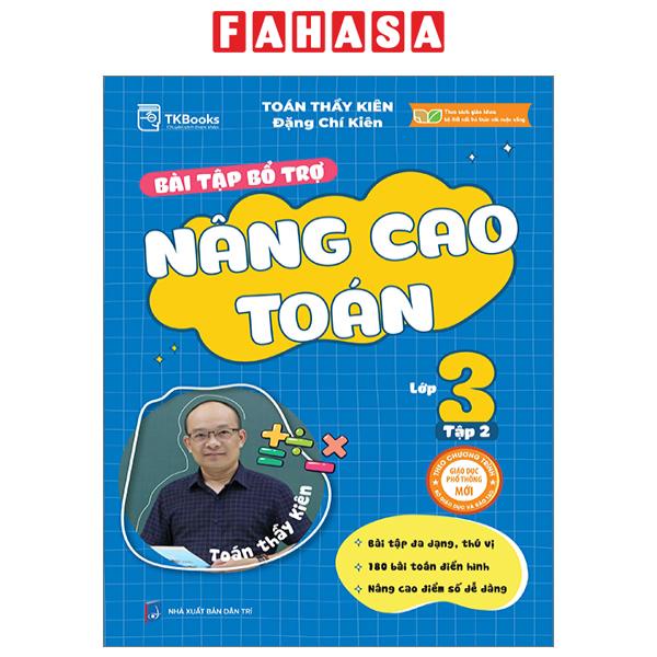 Sách Bài Tập Bổ Trợ Nâng Cao Toán Lớp 3 - Tập 2 (Theo Chương Trình GDPT Của Bộ Kết Nối Tri Thức)