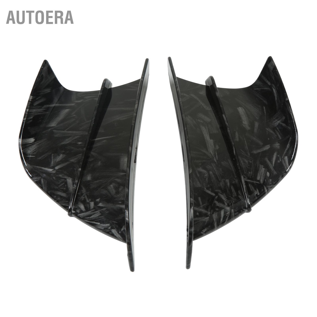 AutoERA Xe Máy Bên Cánh Gió Phía Trước Fairing Khí Động Học Winglets Cho NINJA400 NINJA250 Z900 Z1000