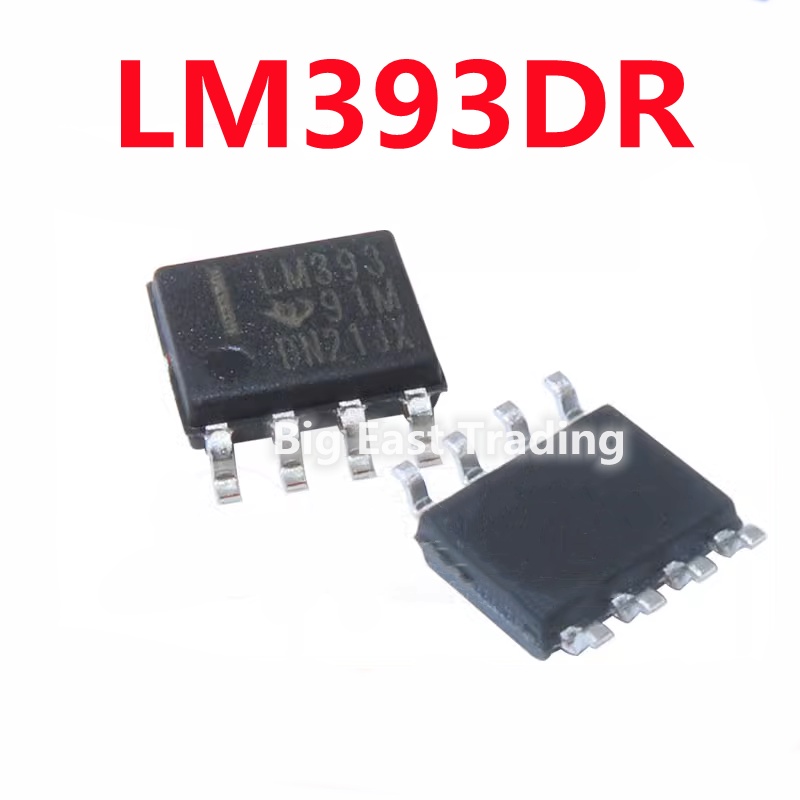 10 miếng dán LM393 SOP-8 LM393DR, đảm bảo chất lượng