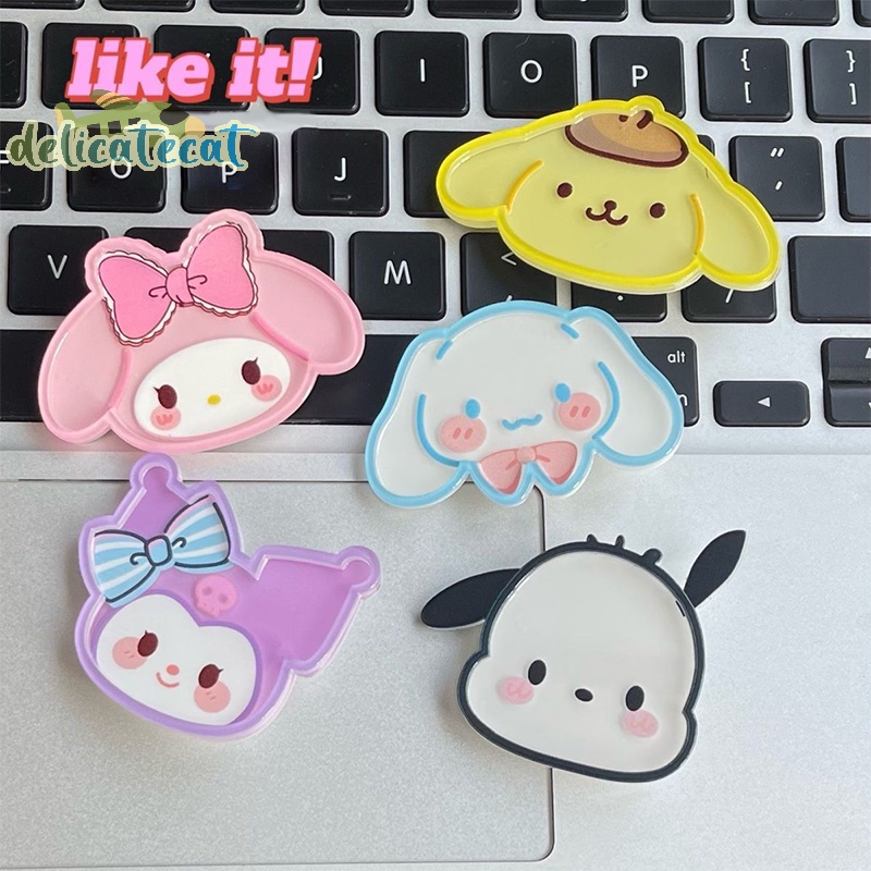Kẹp Tóc Hoạt Hình hello kitty Bằng acrylic Ngọt Ngào Cho Bé Gái