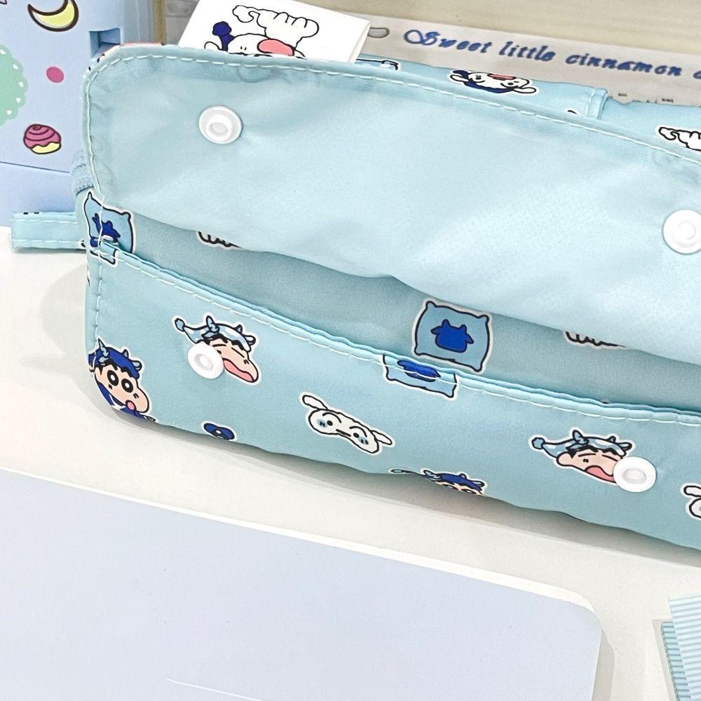 Hâm Mộ Túi Đựng Bút / Đồ Dùng Văn Phòng Phẩm Cỡ Lớn Hình Cậu Bé Bút Chì shin-chan Shinchan Đáng Yêu