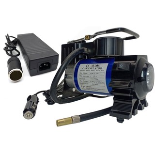 Máy bơm hơi mini điện 220v-12v, máy bơm tiêu chuẩn eu bảo hành 12 tháng 1 đổi 1