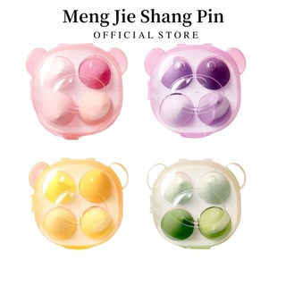Bộ 4 Mút Trang Điểm Ướt Và Khô Mềm Mại Độ Co Giãn Cao