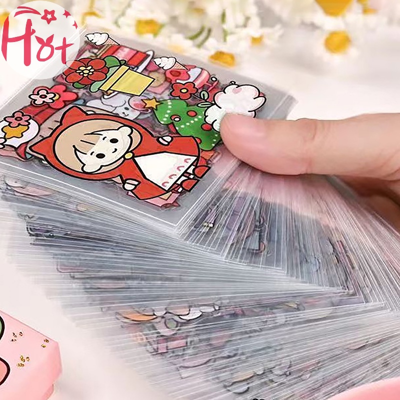 Jr Set 50 Miếng Dán anime pet Chống Nước Không Cắt Tỉa Cho Học Sinh Và Bé Gái vn