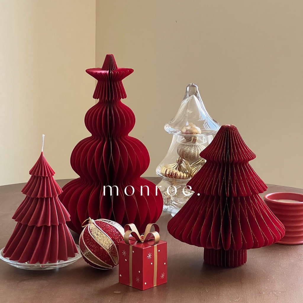 🎄Christmas Mới Cây Thông Giáng Sinh Để Bàn Trang Trí Phòng Khách Có Thể Gấp Gọn