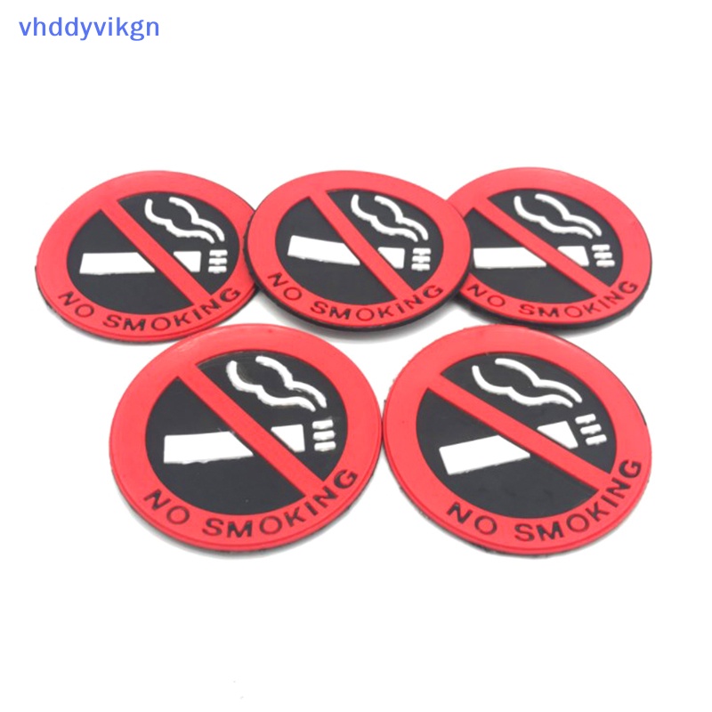 Set 1 / 5 sticker Tròn In Chữ vhdd Dùng Để Trang Trí Xe Hơi vn