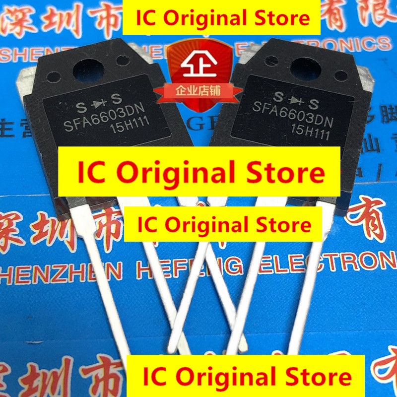 Sfa6603dn Một Điểm Mới TO-3P 300V 66A 6603DN Vào Điốt Phục Hồi Nhanh Công Suất Cao Ống Phục Hồi Nhan