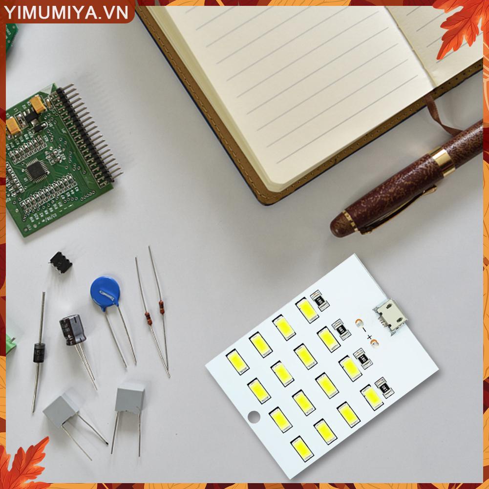 ☼Yimumiya ☼ Bảng Đèn Led usb Khẩn Cấp 8 / 12 / 16 / 20 430ma ~ 470ma diy