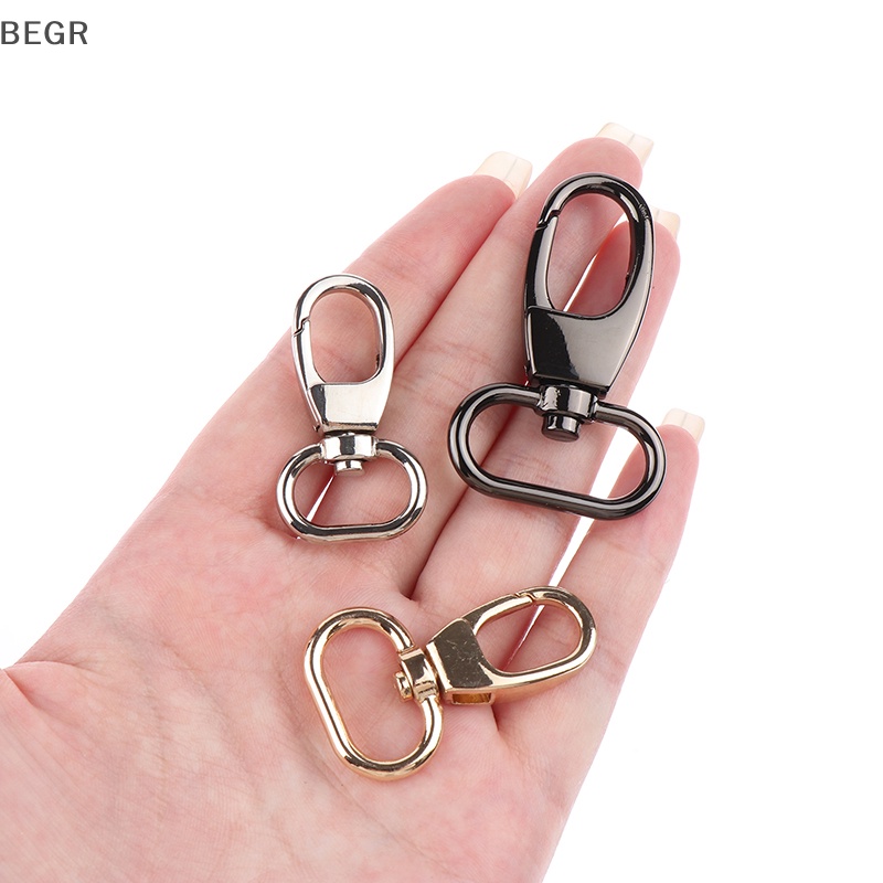 Bộ 2 Móc Khóa Kim Loại 15mm-25mm Tự Làm Cho Túi Xách vn