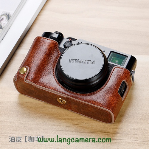 Bao Da -  Halfcase Fujifilm X100V - Mẫu Mới