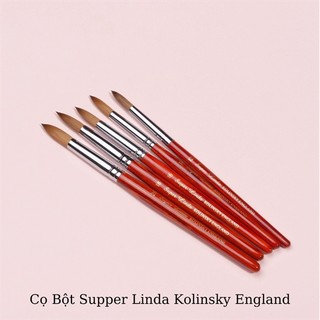 Cọ đắp bột móng Super Linda Kolinsky England