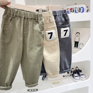 Quần dài Kaki bé trai KACADY, quần kaki dài cho bé trai 2025 ( Chữ K )