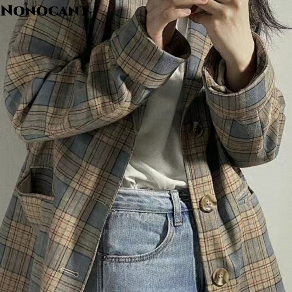 Nonocant áo khoác nữ blazer áo blazer nữ  Thời trang Thông thường fashionable trendy WXW2391BGM38Z230918