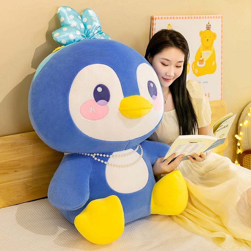 Mới Thú Nhồi Bông Hình Chim Cánh Cụt Đáng Yêu